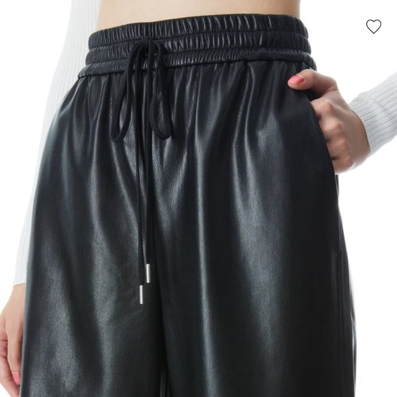 Alice and Olivia BENNY BAGGY PULL UP PANT - Picture 3 of 6